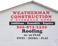 Weatherman corrugated