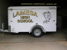 LamesaISD cargo trailer